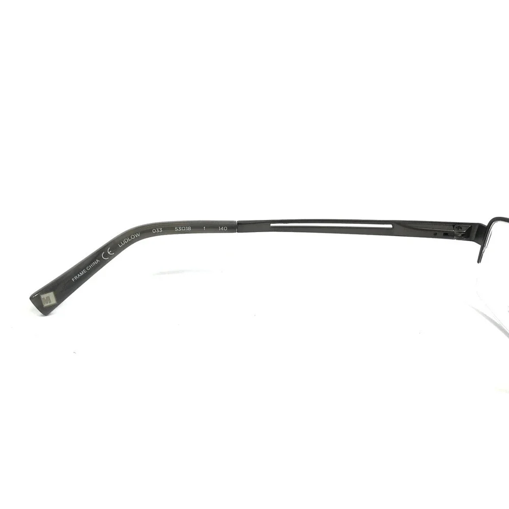 Marchon NYC Eyeglasses Frames EAST SIDE LUDLOW 033 Gunmetal Titanium 53-18-140